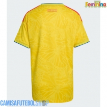 Camisa de time de futebol Colômbia Replicas 1º Equipamento Feminina Mundo 2026 Manga Curta